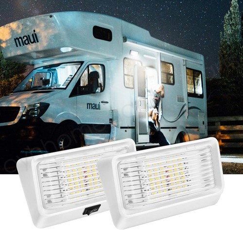 12v vorzeltlampe led - 2x,