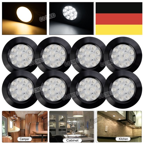 12v rund led deckenlampe - 12v,