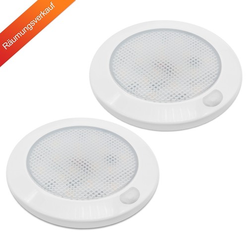 Deckenleuchte led 12v - 2x,